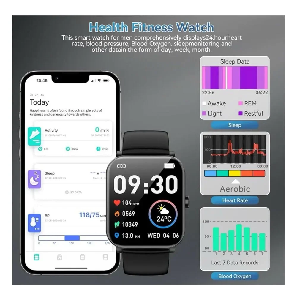 Jacoosa L70 Smart Watch 1.85